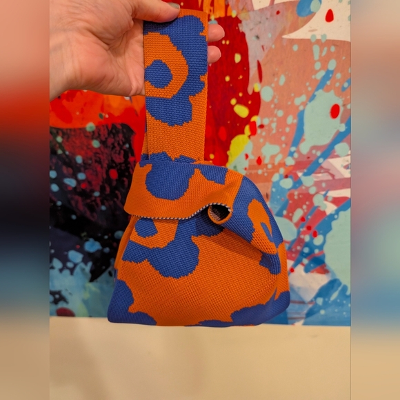 Small cloth purse / satchel / shopping bag / lunch bag - Picture 7 of 9